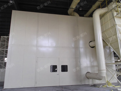 Vibration control in soundproof room