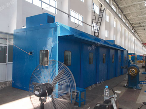 WIRE DRAWING MACHINE SOUNDPROOF ROOM